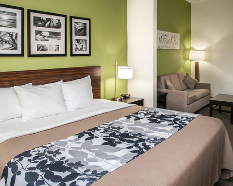 King Suite, Sleep Inn and Suites Harrisburg PA Hotels