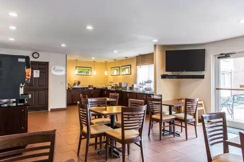 Enjoy breakfast in this seating area | Sleep Inn, Pittsburgh PA Hotels