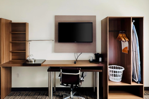 Guest room with added amenities | Mainstay, Chambersburg PA Hotels