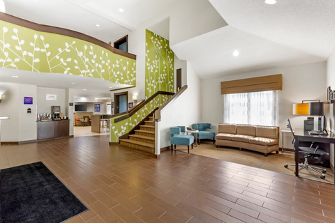 Spacious lobby | Sleep Inn, Greenville SC Hotels