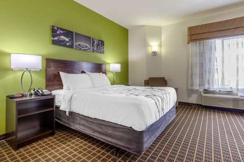 Guest room with queen bed(s) | Sleep Inn, Orangeburg SC Hotels