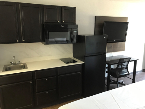 Guest room with added amenities | Suburban, North-charleston SC Hotels