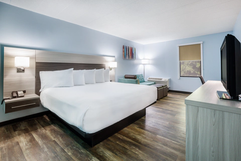 Guest room with king bed(s) | Rodeway Inn, Anderson SC Hotels