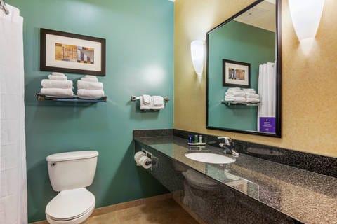 Bathroom in guest room | Sleep Inn, Rapid-city SD Hotels