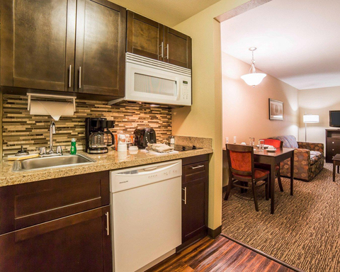 Well-equipped guest room | Mainstay Suites, Rapid City SD Hotels