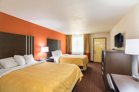 Guest room with two beds | Quality Inn, Amarillo TX Hotels