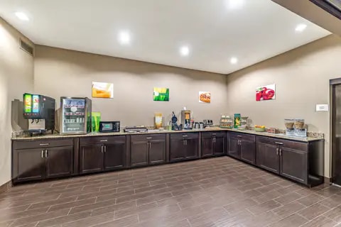 Breakfast area | Quality Inn, Plano TX Hotels