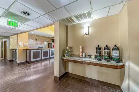 Breakfast area | Quality Inn, Plano TX Hotels