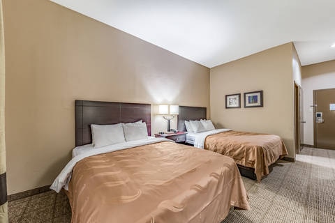 Guest room with two beds | Quality Inn, Plano TX Hotels