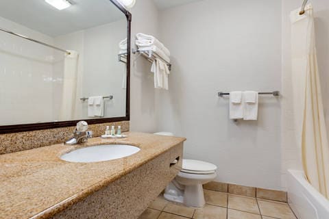 Bathroom | Quality Inn, Houston TX Hotels