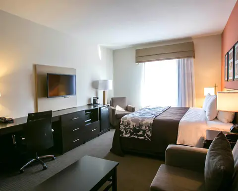 Spacious suite with added amenities