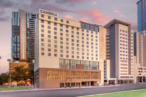 Hotel exterior | Cambria, Austin TX Hotels