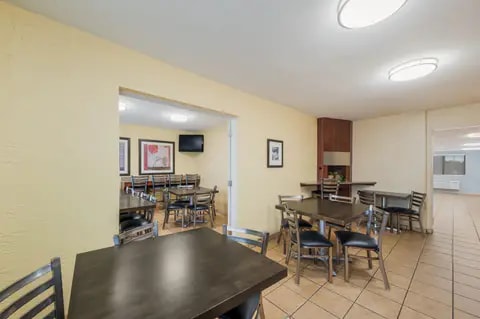 Spacious breakfast area | Quality Inn, Denton TX Hotels