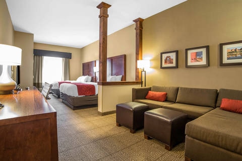 Double suite | Comfort Suites, Moab UT Hotels
