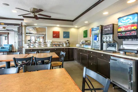 Breakfast area | Comfort Inn, Weirton WV Hotels