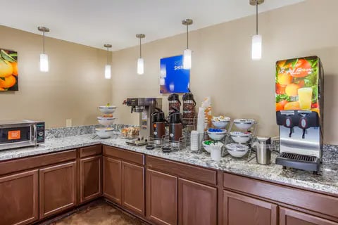 Breakfast bar | Quality Inn, Charleston WV Hotels