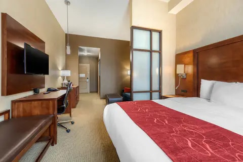 Hotel in La Puente CA Comfort Suites Official Site Comfort Suites Near City Of Industry Los Angeles