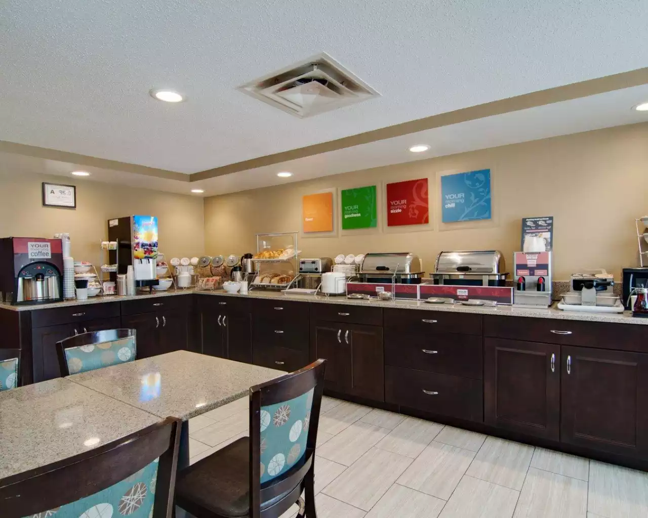 Breakfast counter | Comfort Inn | Mount Airy, NC