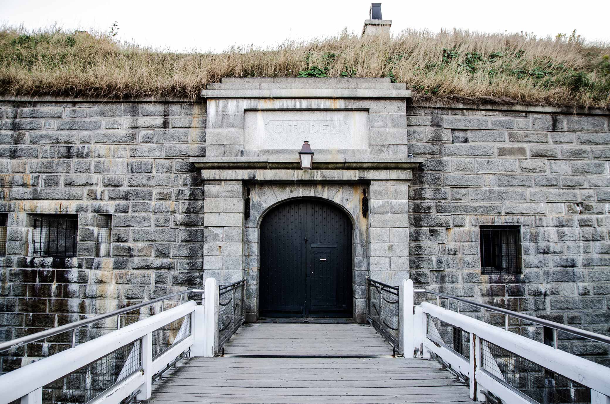 The halifax citadel in Canada