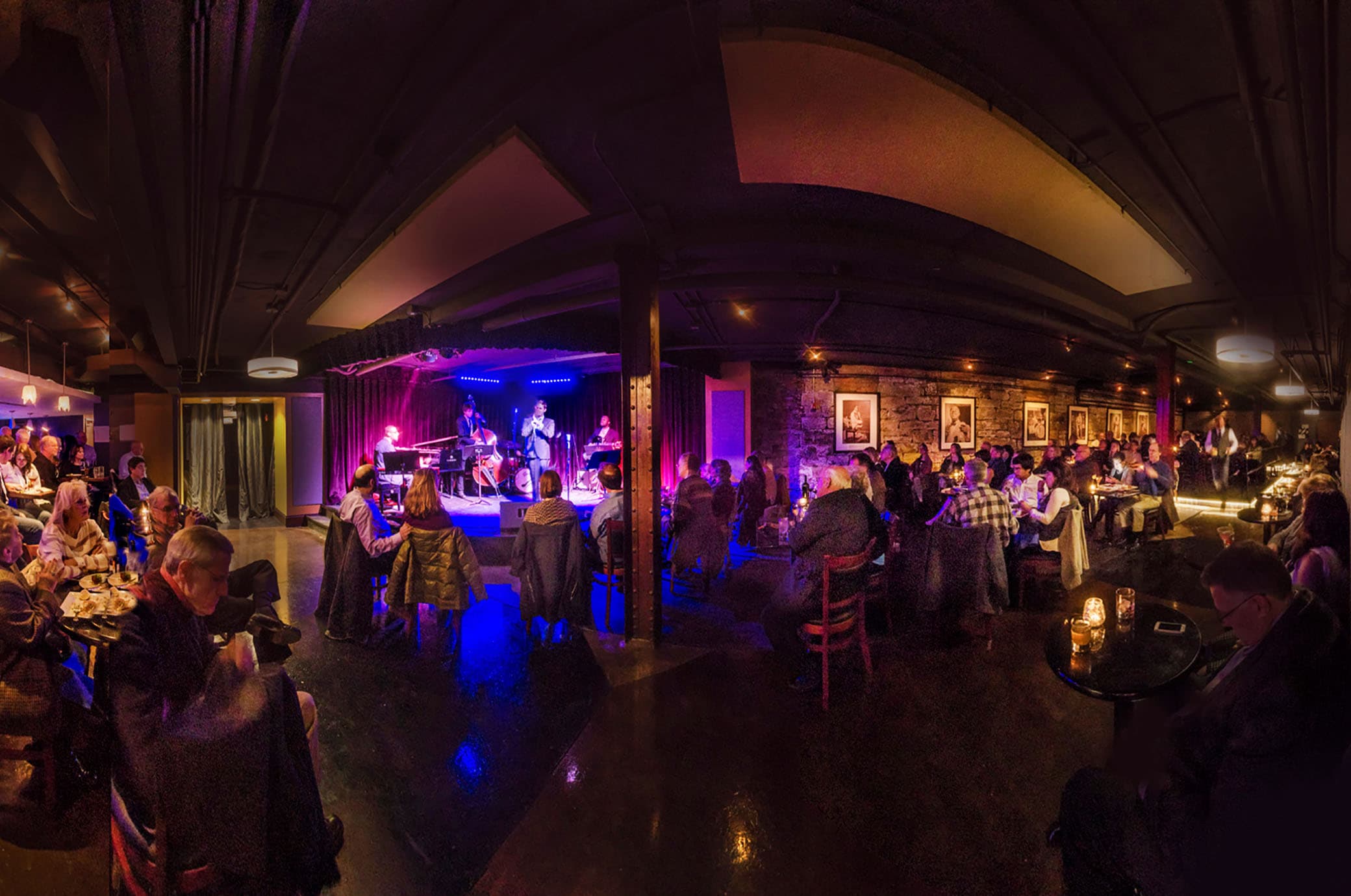 Image of a performance at Blu Jazz , one of the awesome things to do in Akron