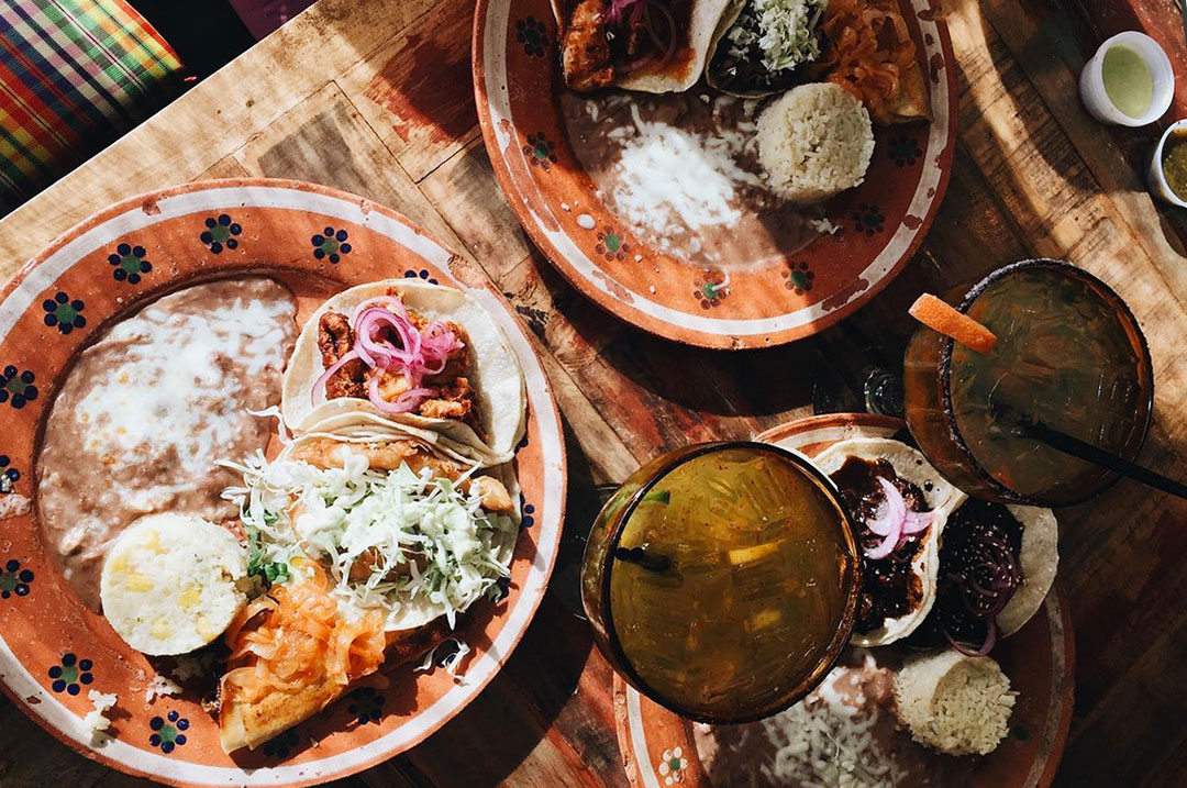 Image of tacos from La Santisima Gourmet Tacos - a spot to stop according to a locals Phoenix guide.