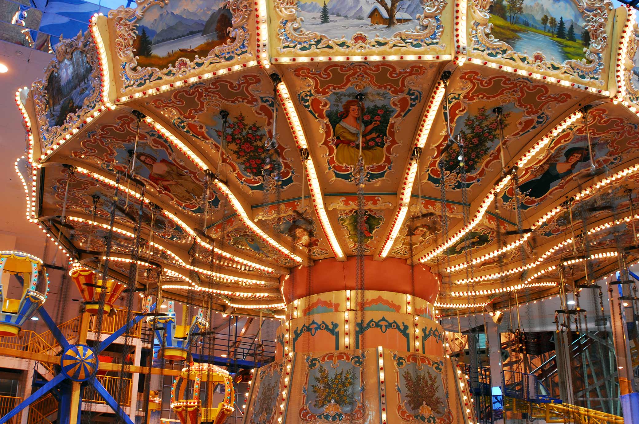 Enjoy indoor adventure at Galaxyland at West Edmonton Mall