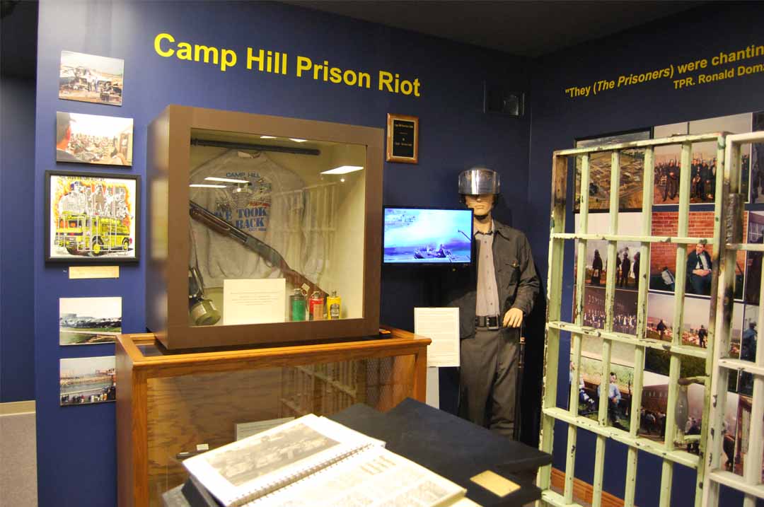 Image of an exhibit at Pennsylvania State Police Museum, one of many things to do in Hershey.